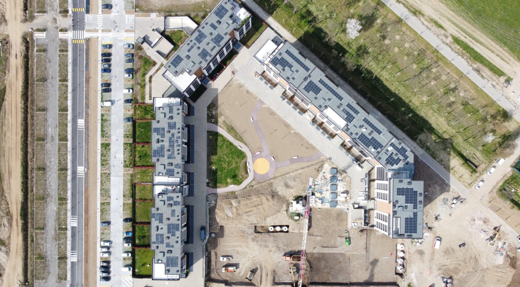 Cantiere Bohome S.r.l. — Bollate, vista aerea