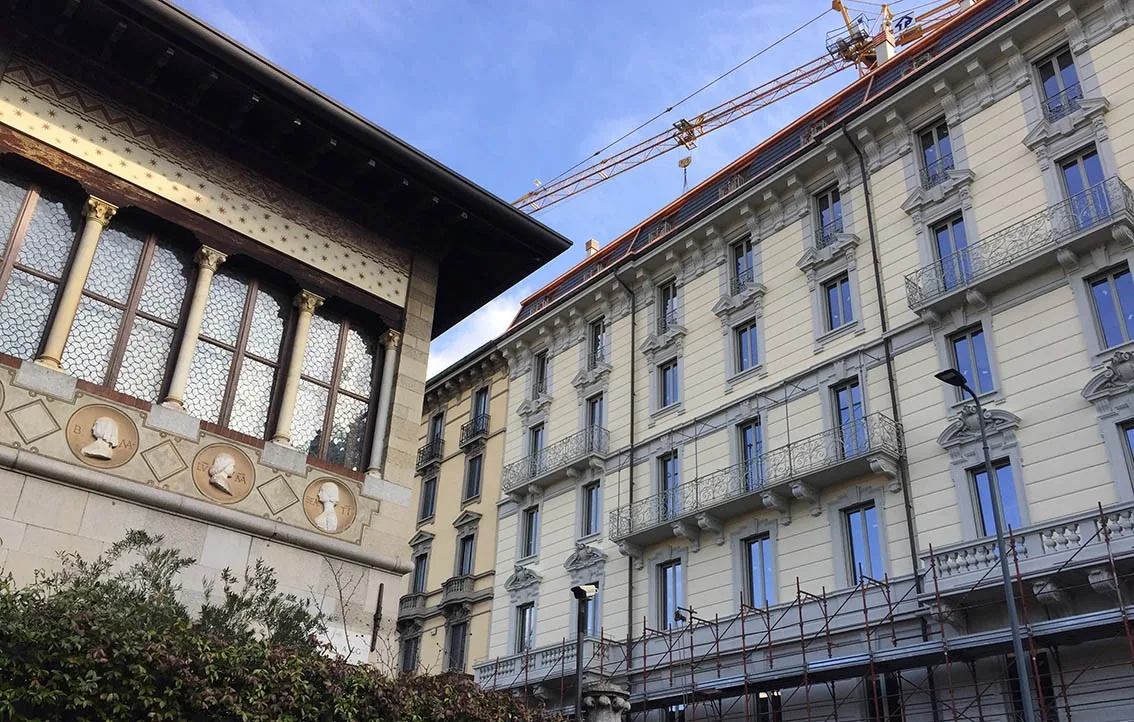 Immobiliare Rovani Srl – Ristrutturazione edificio residenziale Milano via Rovani: progetto realizzato da Albini e Castelli