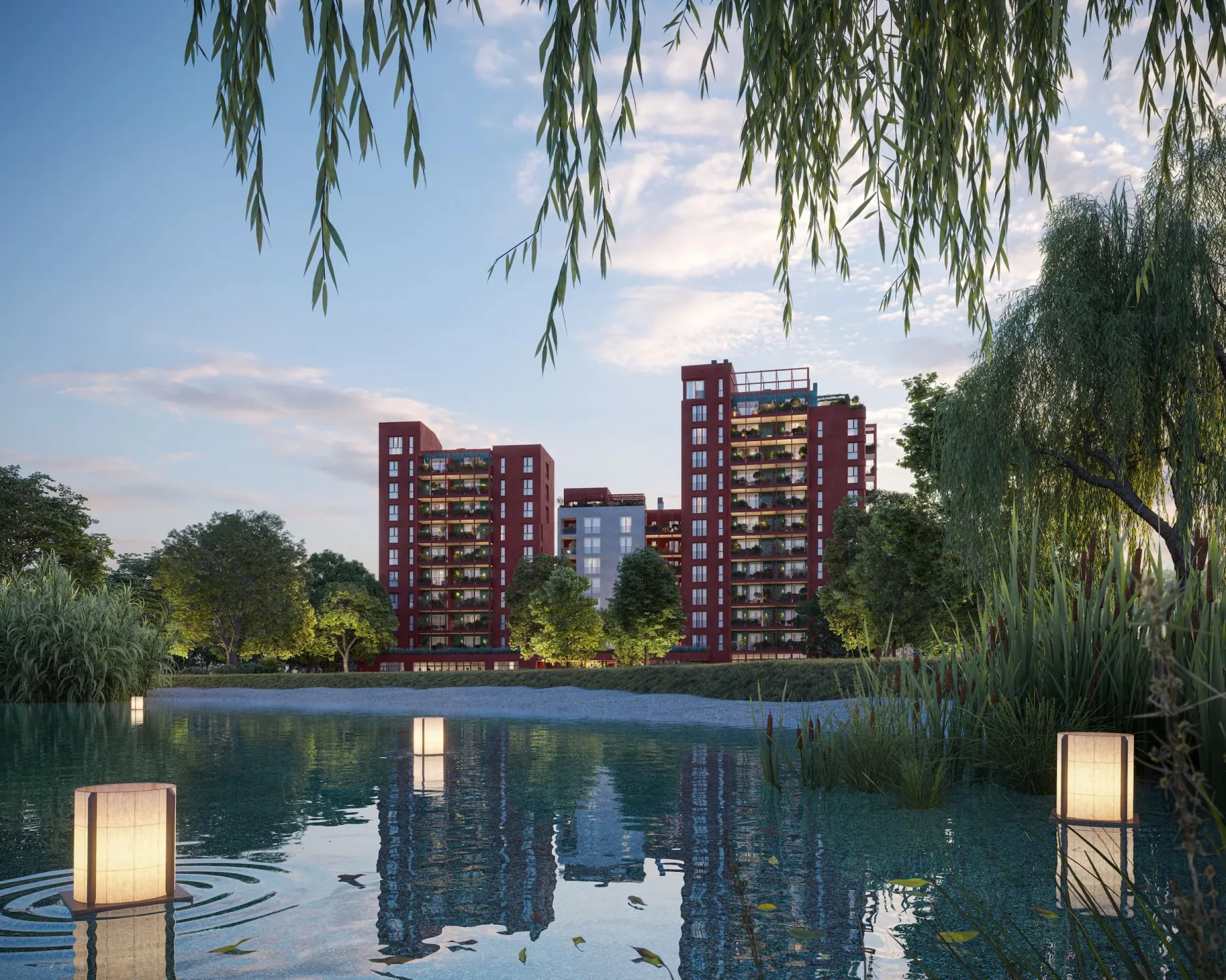 Residenze LAC a Milano, Parco delle Cave: progetto realizzato da Albini e Castelli